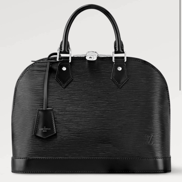 Louis Vuitton Black Epi Leather Alma - Picture 2 of 6